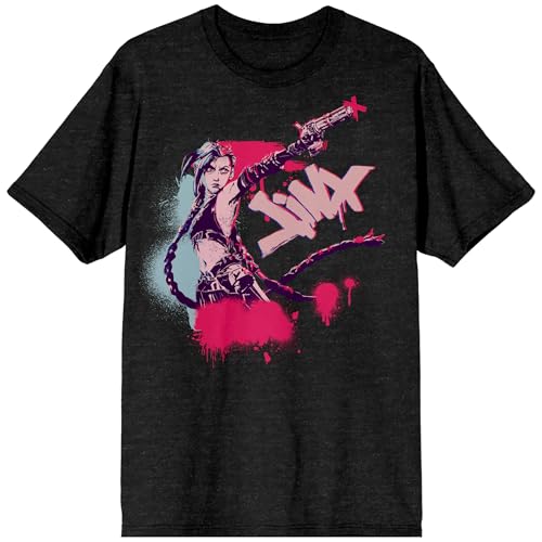 T-shirt Jinx Arcane adulte pour vos soirées streaming et gaming
