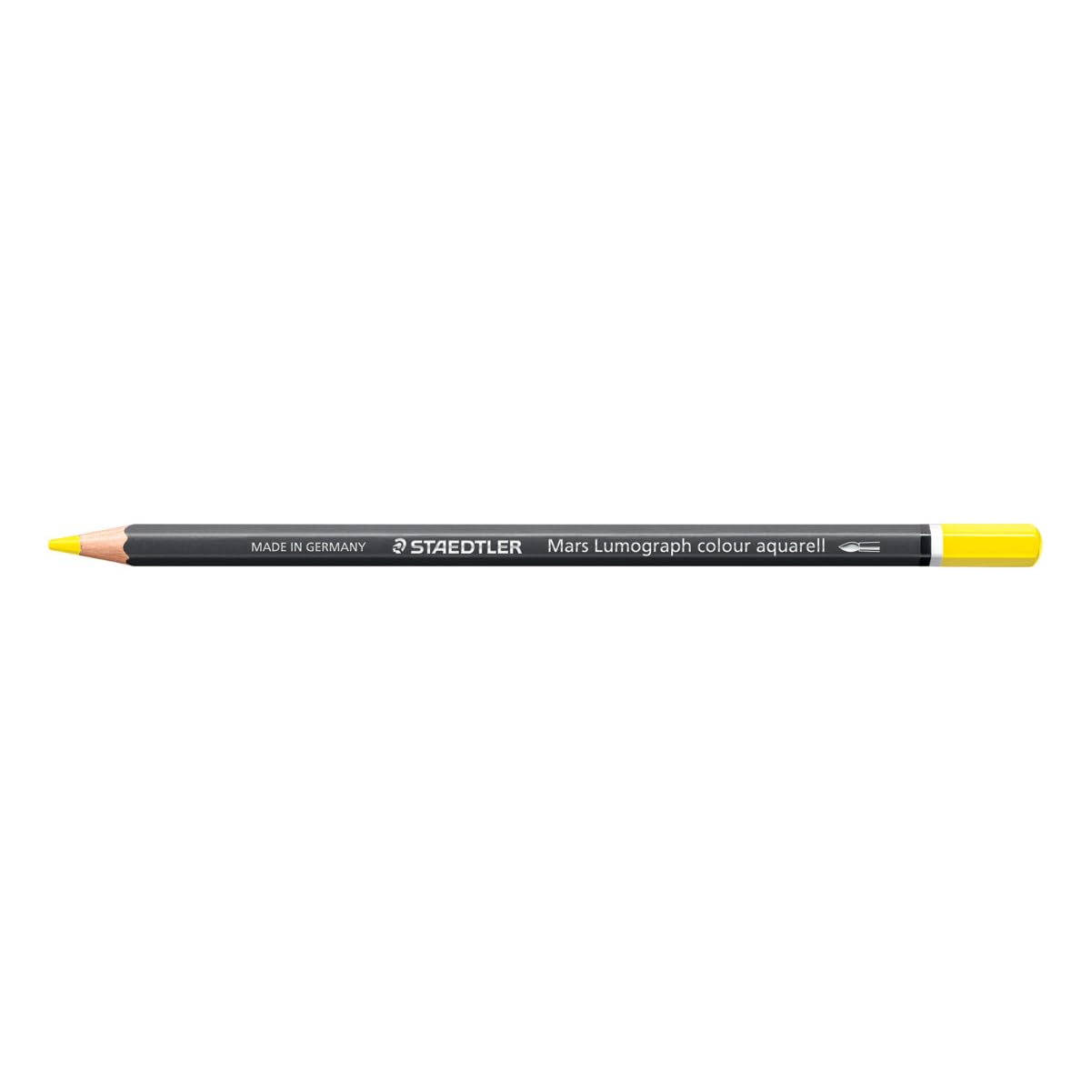 STAEDTLER Watercolour Pencil - Lemon Yellow - Mars Lumograph Colour Aquarell - Pack of 6, 104-15