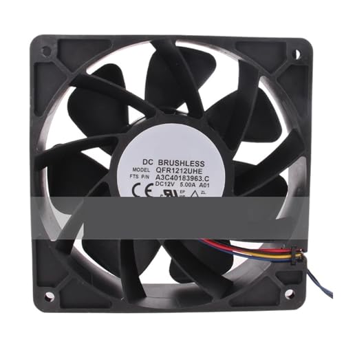 Ventilateur de refroidissement 120x120x38mm QFR1212UHE 12V pour armoire électrique