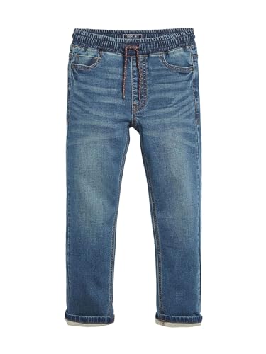 NEXT Garçon Jean Stretch Standard à Taille élastique Bleu Moyen Vintage 5 Ans