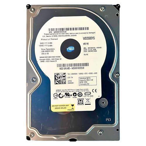 Fattore di forma: 3.5 pollici SIMPLETEK - Hard Disk interno WD2500YS 250GB SATA 3.5\