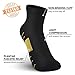 Copper Ankle Compression Socks for Women & Men - Plantar Fasciitis Arch Support Running Socks for Athletic Large-X-Large