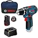 Produktbild Bosch Akku-Bohrschrauber GSR 12V-15 / 1x 3,0 Ah Akku + Ladegerät im Softbag