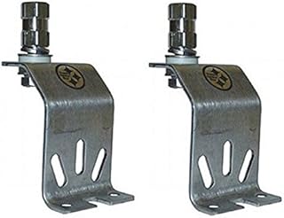 FireStik LOT of 2 SS-174 CB Radio Antenna Hood/Trunk Channel Mount W/K-4 Stud
