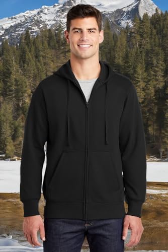 SPORT-TEK Unisex Full Zip Hooded Sweatshirt3
