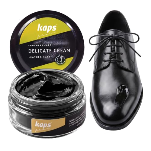 Image of Shoe Care Cream, Intensive Leather Care and Nourishing, Kaps Delicate, 70 Colors