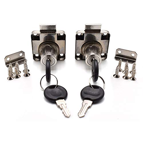 Drawer Lock and Lock Baffle Kit, 3/4 inch(19mm)