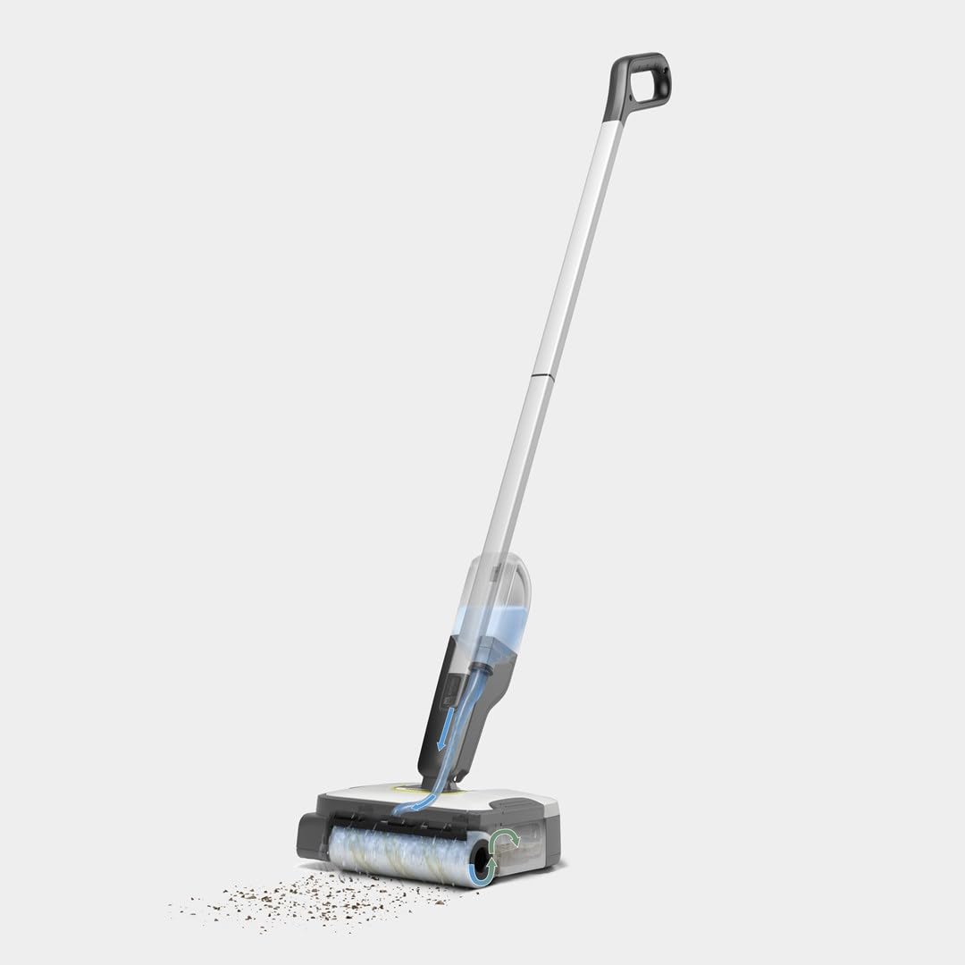 KARCHER FC 2-4 - Limpiasuelos - Recoge la suciedad seca y h�meda de una sola pasada - Posici�n de aparcamiento