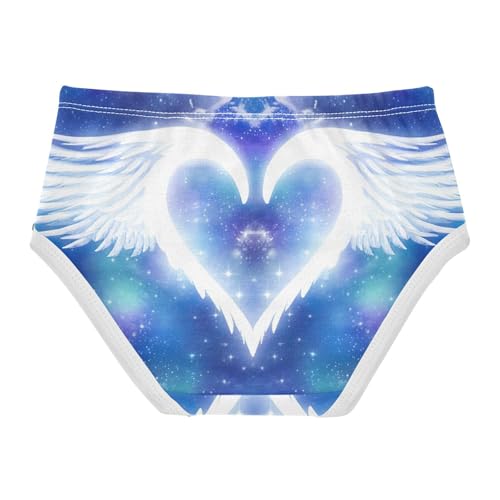 White Angel Wings Heart Panties Little Girl Girls Underwear Toddler Cotton Designer Undies Kids Briefs 2t2