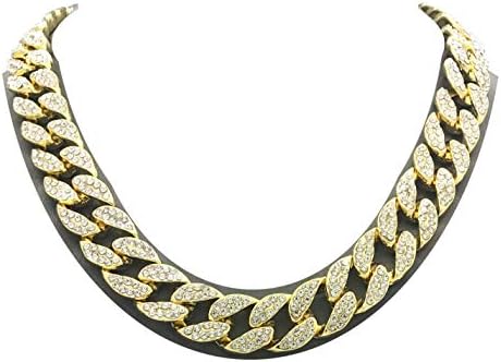 Miami Cuban Link Chain Choker Necklace 