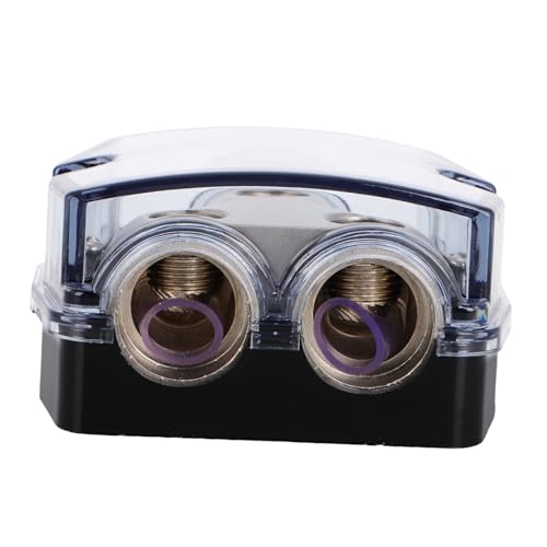 BELLIFFY Bloques De Potencia De Audio Amplificador De Coche Portafusibles Coches Protector De Circuito De Audio Amplificador Portafusibles para Divisor De Audio Gestión De Energía