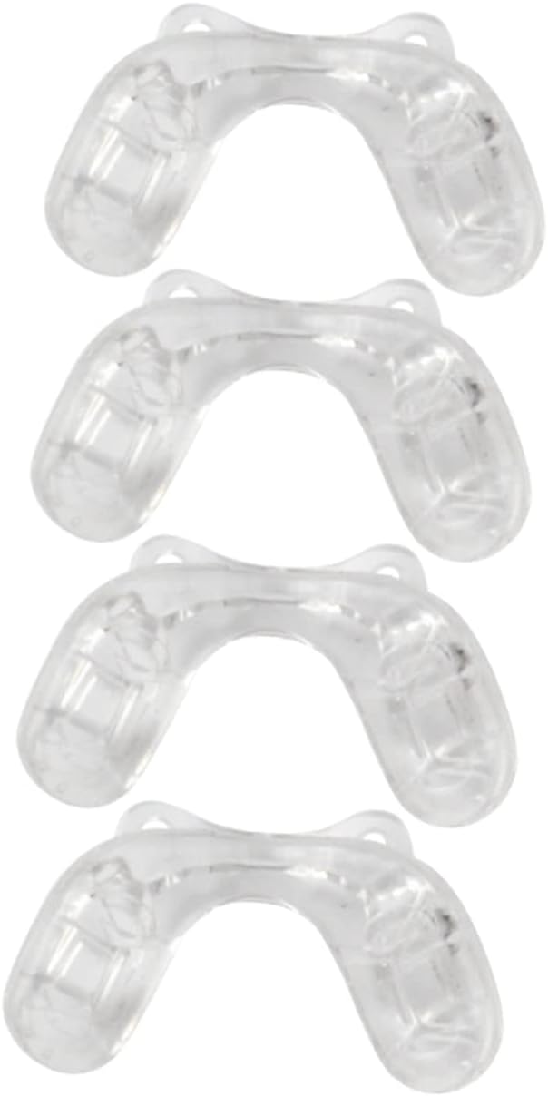 Beavorty 20pcs Comfortable Eyeglass Nose Pads - Cushions for Glasses and Sunglasses Transparent Shaped Design and Supportive for Boys and Girls and Adults