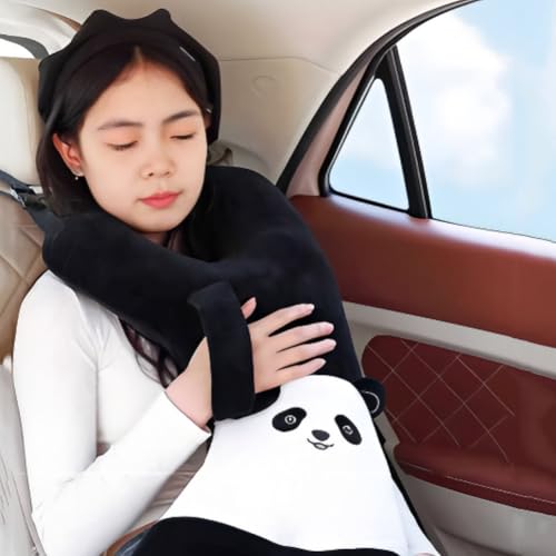 Almohada ergonómica en forma de K marrón para auto miniatura 7