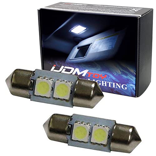 Bombillas LED iJDMTOY Blan. Frío 1.25 pulgadas DE3175