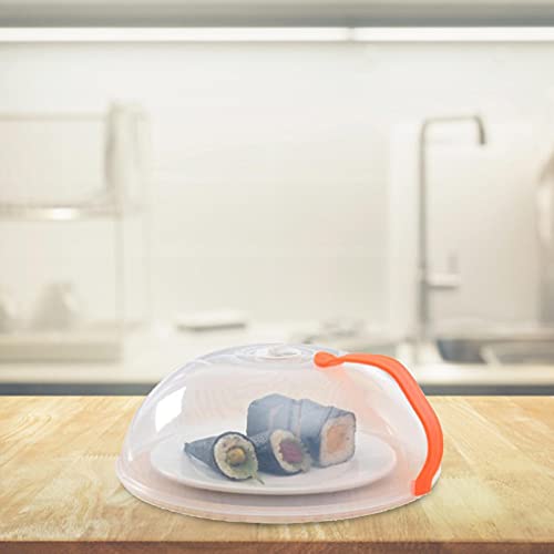 Capa contra respingos de micro-ondas, capa de micro-ondas para alimentos, sem BPA, placa de micro-on