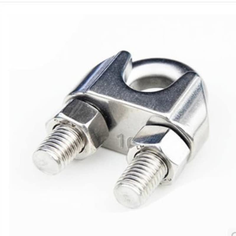 Serre-câble acier M4 inox avec boulons de gréement de précision géométrique - 6