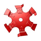 Sturdy Steel Garden Trencher Wheel with Reinforced Design Permanent Soil Opener for Hard Soil Work Practical Garden Cultivators