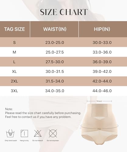Gydek High Waisted Shapewear For Women Tummy Control Panties thumb #5