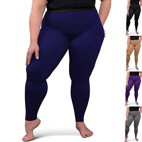 Image of ABSOLUTE SUPPORT Plus Size Compression Stockings for Women 20-30 mmHg, Improve Legs Circulation, Swelling & Pain, A717PS