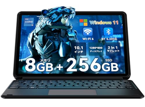 CHUWI 2in1^ubgi3 Hi10 X2 10.1C` Windows11 PC 8GB  256GB SSD1280x800𑜓x IPS^b`pl ^ubg 500fWebJ / Wi-Fi6 Bluetooth 5.