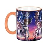 機動戦士ガンダム 保温 大容量 おしゃれ マグカップ かわいい コーヒーカップ ティーカップ 330ml 陶器製 食器、カップ ギフト プレゼント オフィスや家庭に最適 Orange