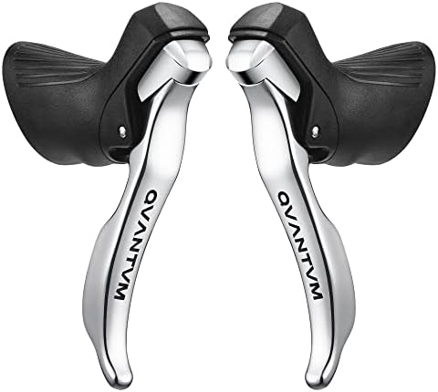 Amazon.co.jp: SENSAH 銀 STIレバー 自転車左右変速機・シフター 