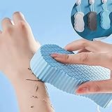 SILENCIO Ultra Soft Bath Body Shower Sponge, Magic Bath Sponge Dead Skin Remover, Super Soft Exfoliating Sponge for Adults Children and Pregnant Women (Multicolor)