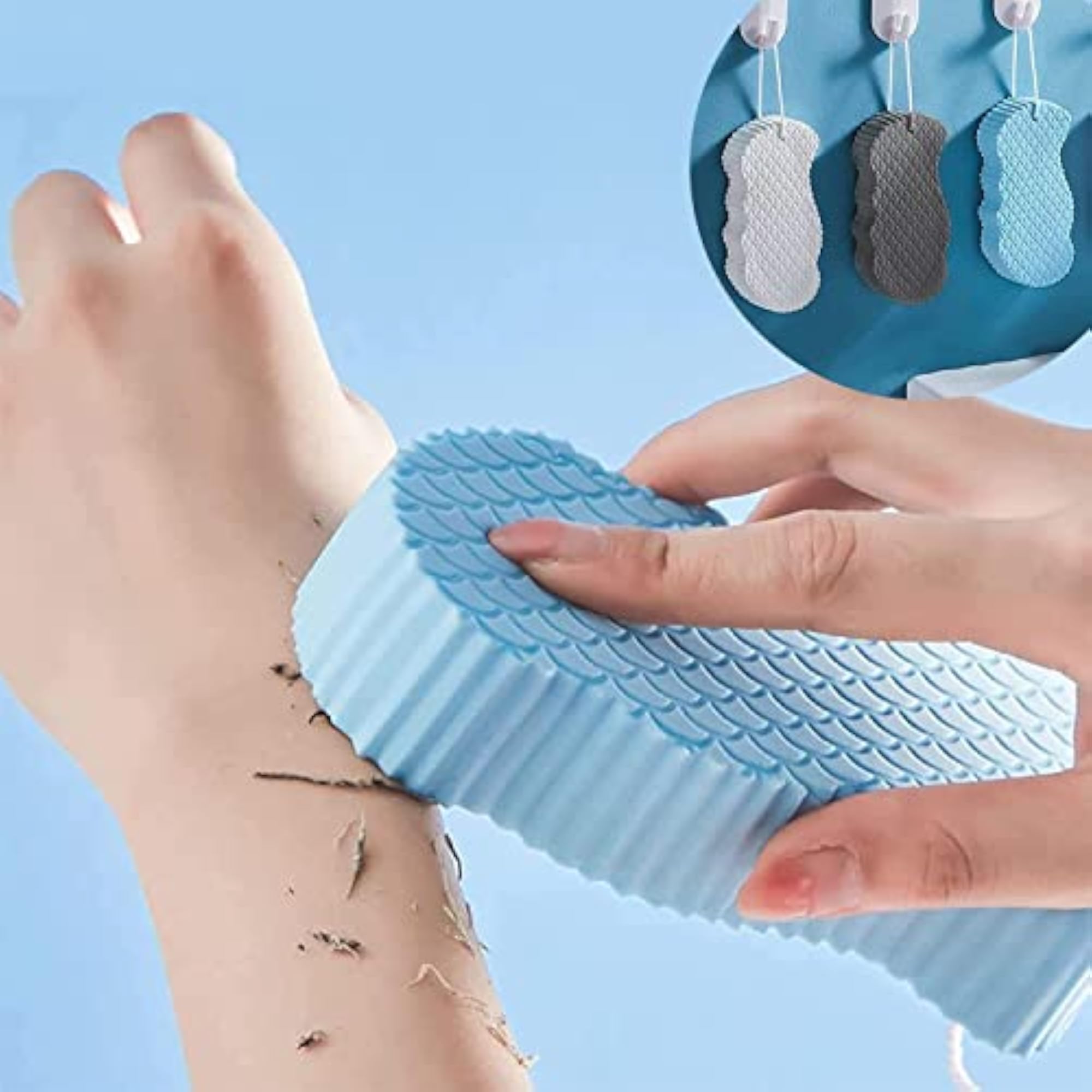 Ultra Soft Bath Body Shower Sponge, Dead Skin Remover