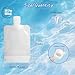 Travel Pouches, Limso 20Pcs 100ml Refillable Empty Squeeze Pouch, Travel Size Portable Containers, Stand Up Pouch for ToiletryShampoo Conditioner Lotion Soap Liquids