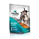 Nulo Freestyle Premium Jerky Strips Dog Treats, Grain-Free High Protein Jerky Strips made with BC30