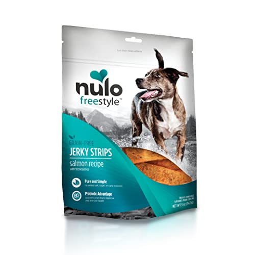 Nulo Freestyle Premium Jerky Strips Dog Treats, Grain-Free High Protein Jerky Strips Made With Bc30 Probiotic To Support Digestive & Immune Health 5 Ounce (Pack Of 1) #TOP10