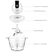Aicok Electric Food Chopper, 4-Cup Mini Food Processor, 1L BPA Free Bowl Grinder for Meat, Vegetables, Fruits and Nuts, Stainless Steel Motor Unit and 4 Sharp Blades