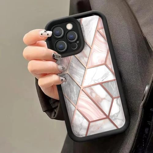 Coque silicone marbre iPhone 13 et 14 idéale pour le bureau
