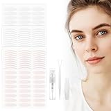 Eyelid Tape for Hooded Eyes Invisible 864PCS Cosmetic Tapes Ultra-Thin Breathable Long-Lasting Double Eyelid Tape for Hooded Droopy Uneven Mono-eyelids