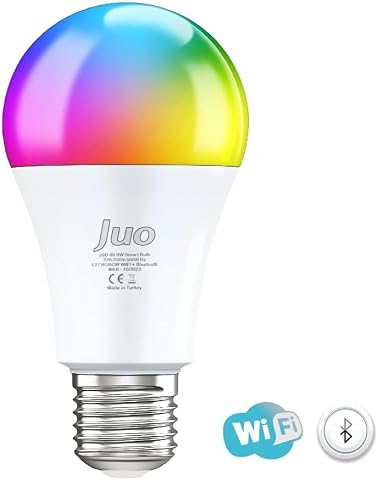 Juo Lumex Akıllı Ampul 9W RGB Wifi & Bluetooth