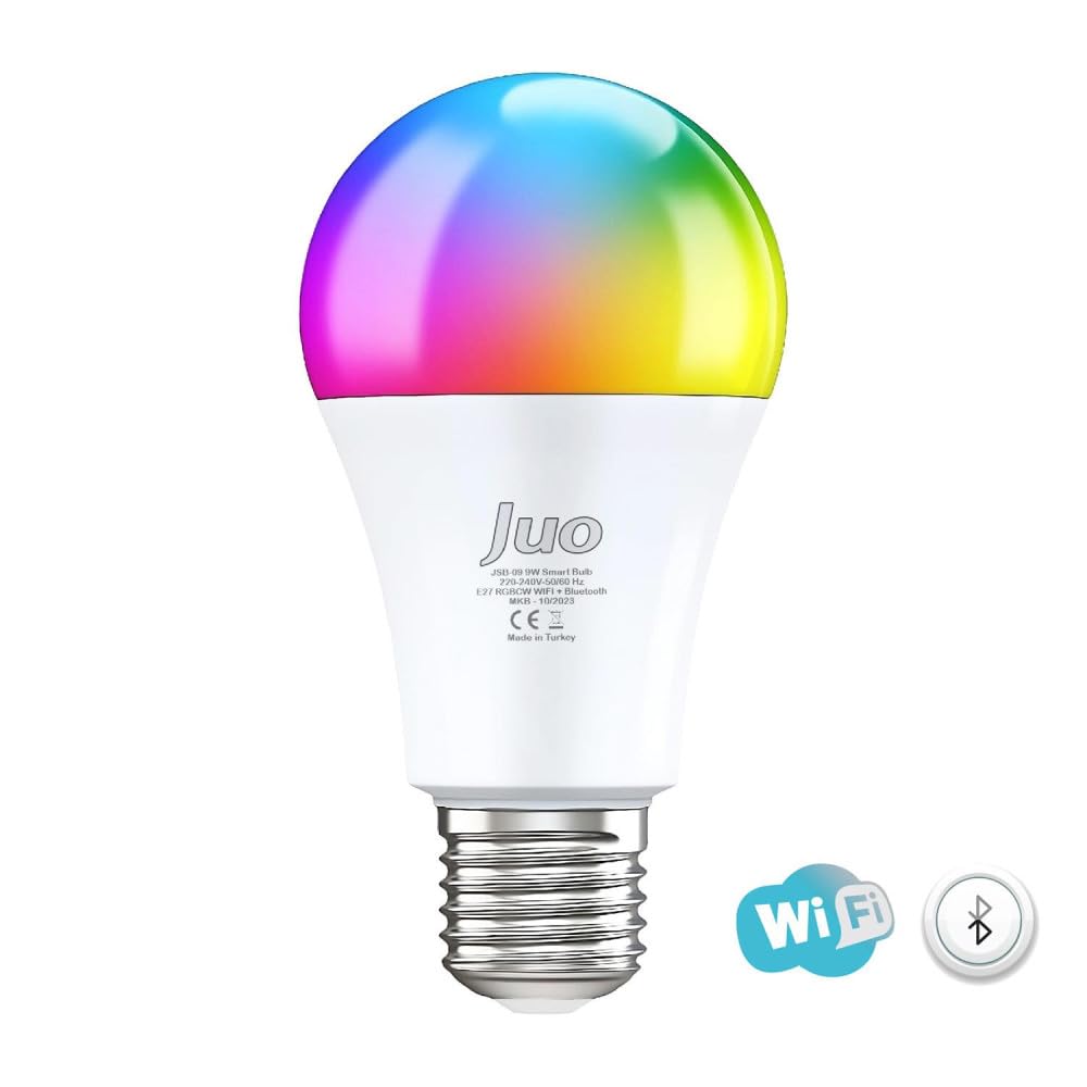 Juo Lumex Akıllı Ampul 9W RGB Wifi & Bluetooth