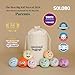 Emotional Baggage Plush Toys with Canvas Storage Bag | Plush Stress Balls | Social Emotional Learning | Emotion Toys | Toys About Feelings | Calm Corner | Stress Relief