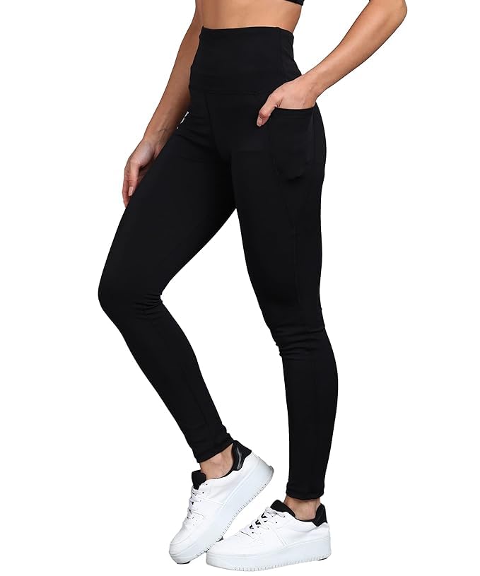 venus gems Men's Running Full Length Tights Compression Lower Sport Leggings Gym Fitness Sportswear Training Yoga Pants for Men & Women (Size-s) Pack of 1-picture-13