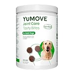 Dog Joint Supplement, Hip and Joint Supplement for Dogs with Glucosamine, Hyaluronic Acid, and Green Lipped Mussel and Omegas, Relief for Dog Hip and Joint Aches and Stiffness, by YuMOVE - 300 Bites