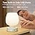 Touch Bedside Table Lamp - Small Lamp for Bedroom with USB C+A Charging Ports 3 Way Dimmable, Nightstand Desk lamp with White Opal Glass Lamp Shade Warm LED Bulb Included, Simple Design Gifts