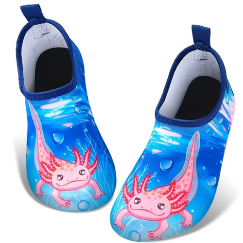 Zapatillas de Playa Niño Niña Descalzas de Secado Rápido Malla Suave Zapatos de Agua