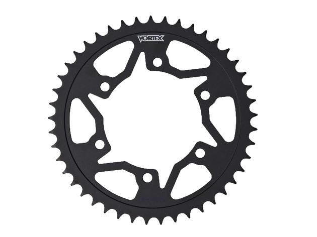 ATV&UTV Replace Parts & Accessories for Vortex Steel Rear Sprocket 43T 525 Black #252S-43 for Honda CBR 600 Mod-BBM45-FV20240
