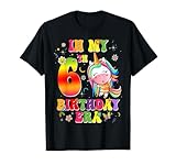 Photo Gallery kids in my 6th birthday era girl unicorn gifts 6 year old maglietta Photo Gallery kids in my 6th birthday era girl unicorn gifts 6 year old maglietta