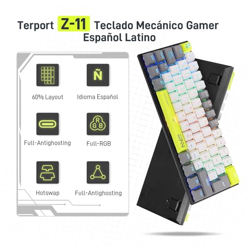 Consejos y reviews para comprar Teclado semi mecanico - solo los mejores. 28 Imagen adicional