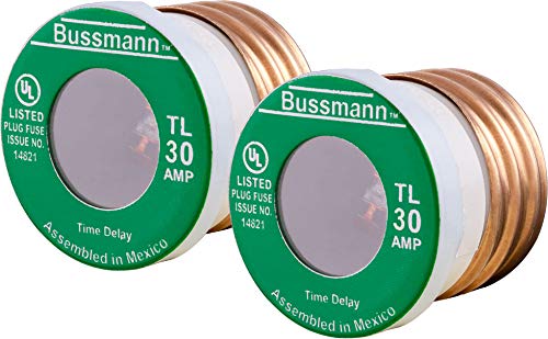 Power Gear Type-T/Tl Fuse, 2 Pack, 30 Amp, Time Delay, 125Vac, Ul Listed, 18250 #TOP1