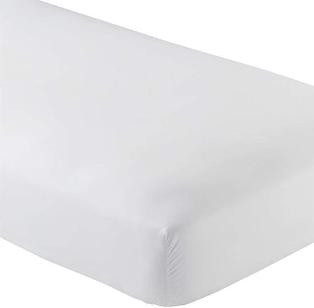 Full XL Microfiber Fitted Sheet, 1800 Series, 15" Deep Pocket, White