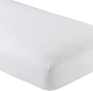 Full XL Fitted Sheet 1800 Ultra Soft Microfiber, 15 Deep Pocket Wrinkle-Free & Breathable Bed Sheet, 54 x 80 Hotel Quality Bottom Sheet for Full Extra Long Mattress White, FXL
