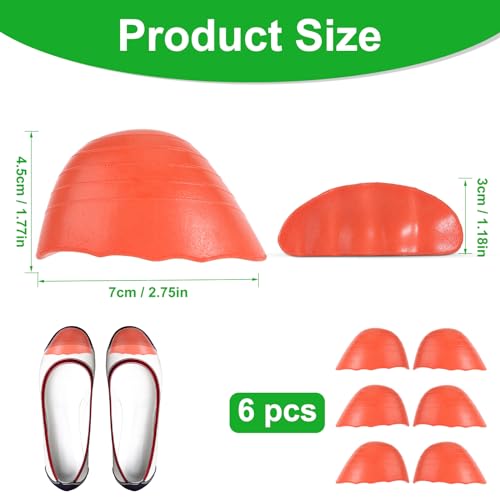 6 plantillas relleno para zapatos reutilizables miniatura 2