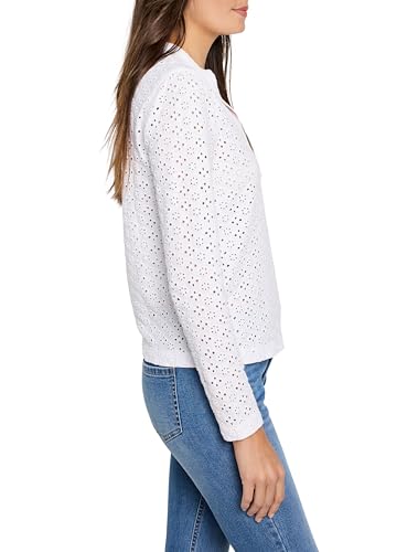 Image of NIC+Zoe Women's Knit Eyelet Split Neck Top