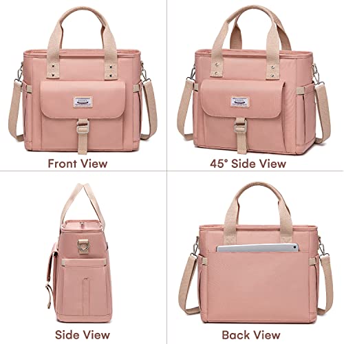 Artelaris Lunch Bag For Women, Large Lunch Box Tote For Work, Adult Insulated Leakproof Cooler Bag With Side Pocket & Adjustable Shoulder Strap Lunch Purse,Lunchbag, Lunchbox For Picnic Hiking #TOP7